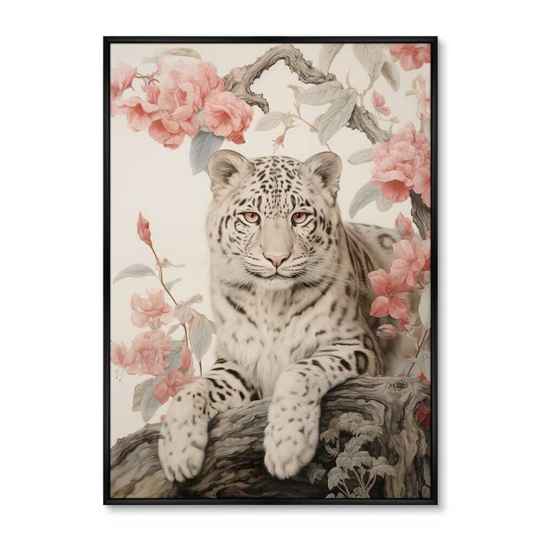 Репродукция картины Fluffy Leo, 2024г.