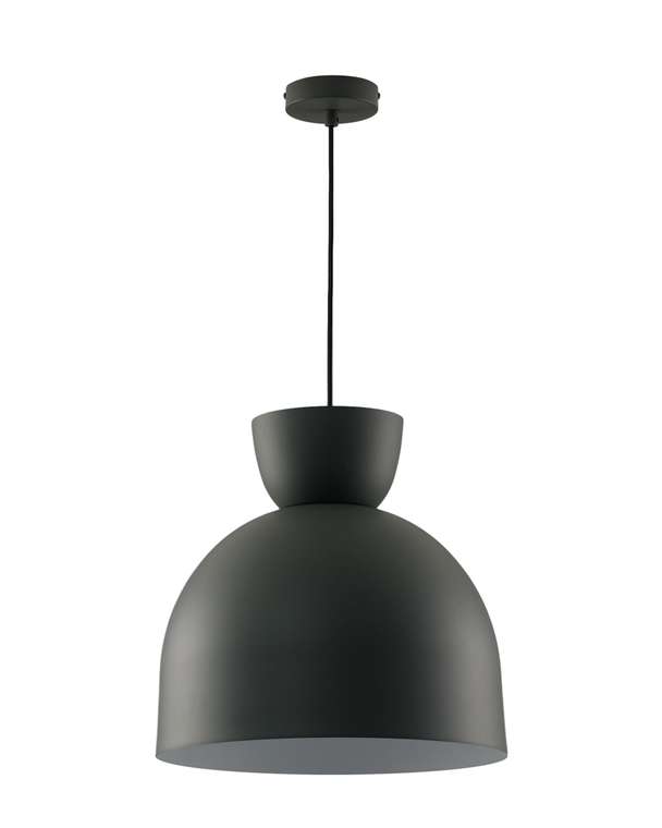 Подвесной светильник Allen V11116-P матово-серого цвета