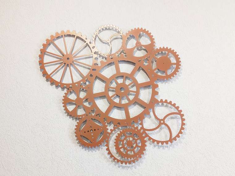 Панно Механика П8 бежевого цвета