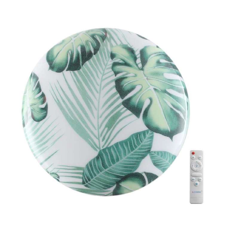 Потолочный светильник Pale 7748/EL (пластик, цвет зеленый)