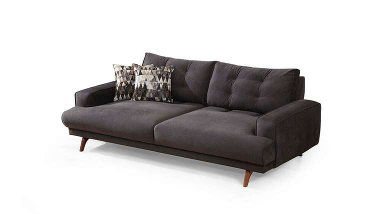 Диван Novardy Three Seater антрацитового цвета