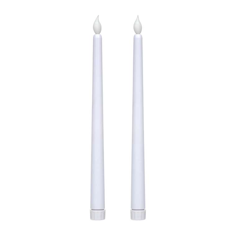 Свечи столовые светодиодные белого цвета