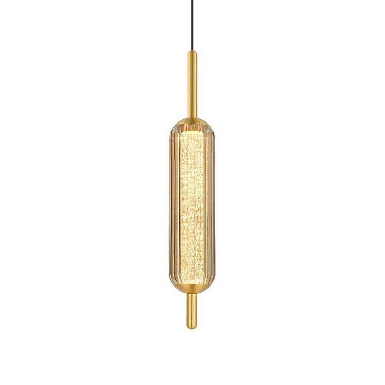 Подвесной светильник PLC-7076-220-P-AMBER (стекло, цвет янтарный)