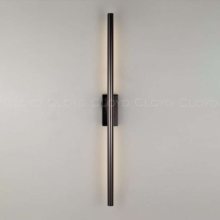 Бра Cloyd LINEAS-A W1 / выс. 60 см- 3000K - черный блестящий