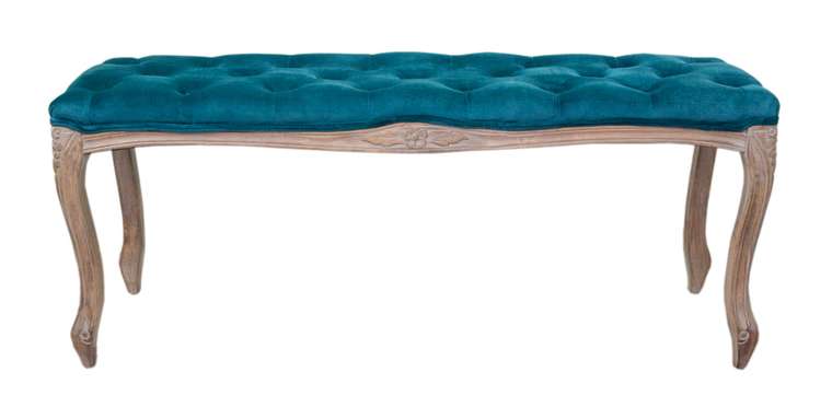 Оттоманка Kina narrow blue голубого цвета
