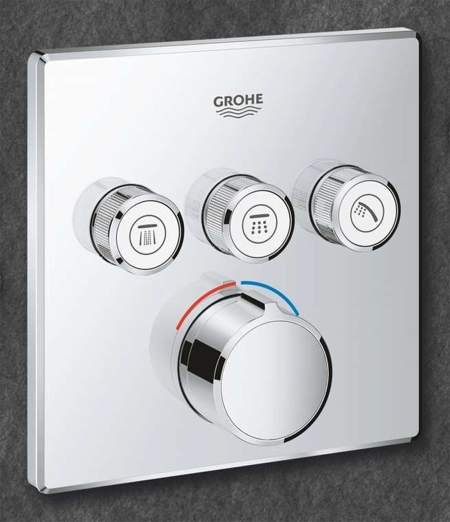 Смеситель Grohtherm SmartControl для ванны