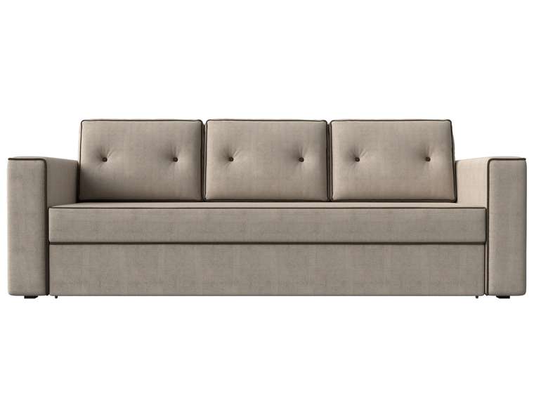 Прямой диван-кровать  Принстон бежевого цвета