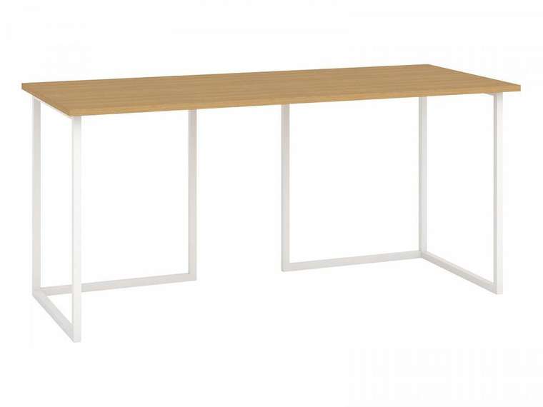 Письменный стол Board с основанием белого цвета
