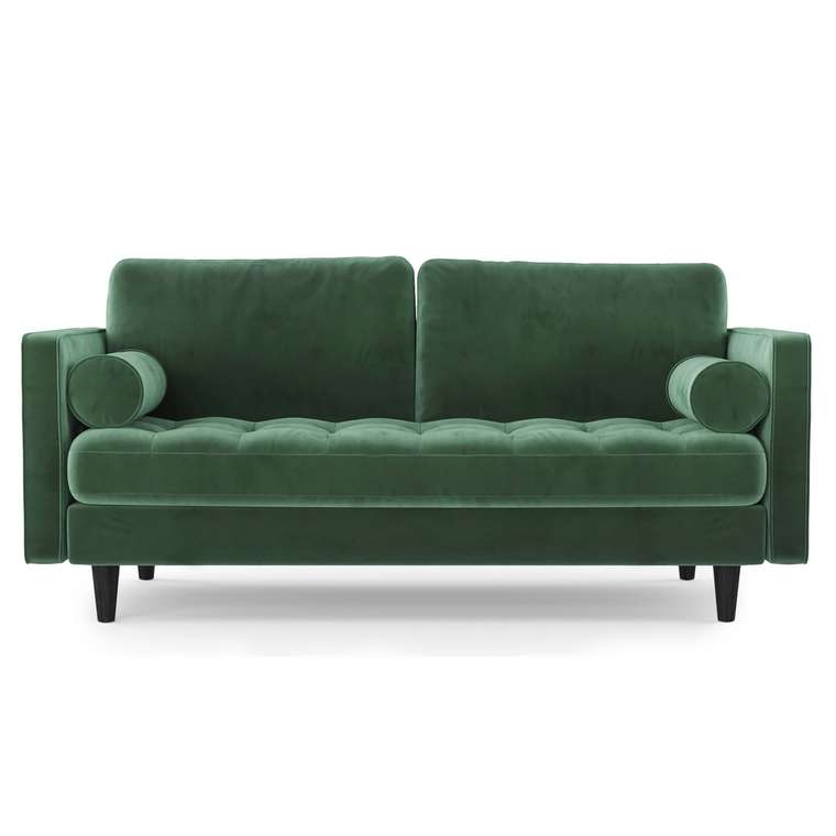 Трехместный диван Scott ST зеленого цвета