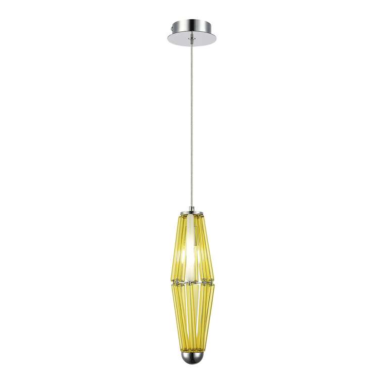 Светильник подвесной ST-Luce Хром/Золотистый G9 1*5W 4000K CIARA
