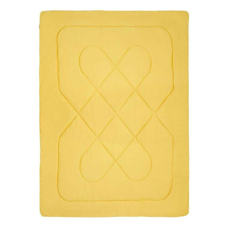Одеяло Premium Mako 220х240 желтого цвета