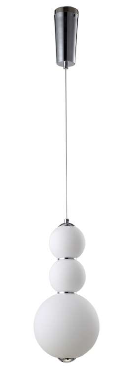 Подвесной светодиодный светильник Desi белого цвета