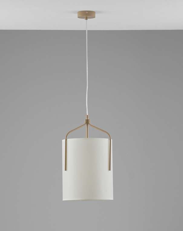 Светильник подвесной Inari V11856-1P бежевого цвета