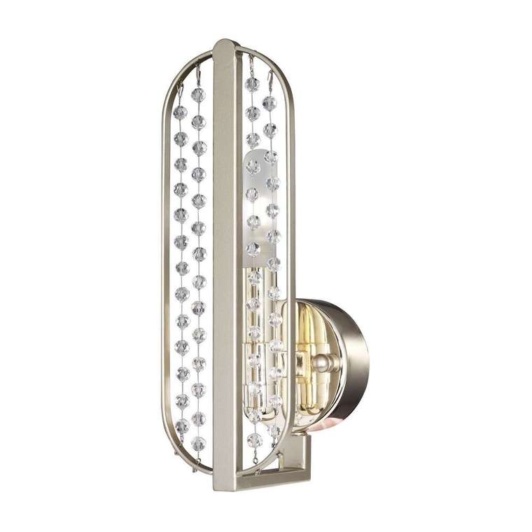 Бра La Salute прозрачный металл, стекло, хрусталь 1*G9LED*3W, excluded