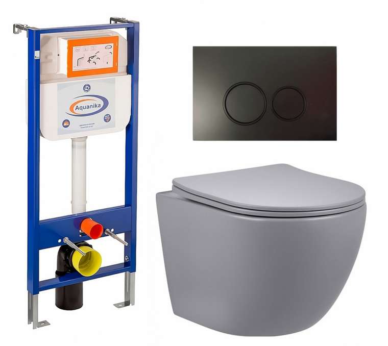 Комплект 3 в 1 инсталляция Aquanika
