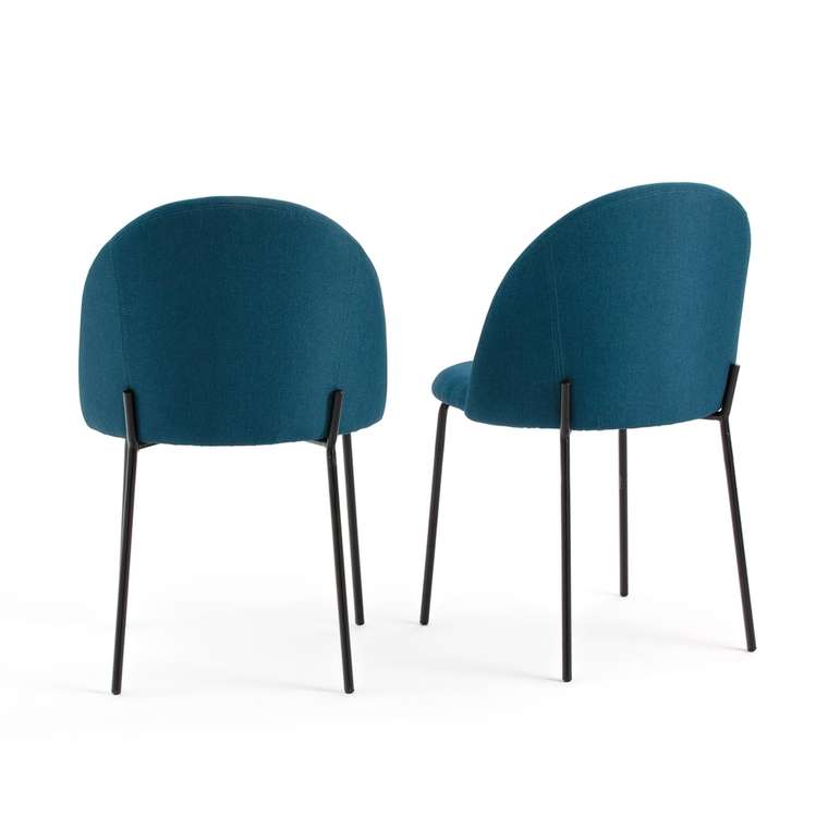 Набор из двух стульев Nordie синего цвета
