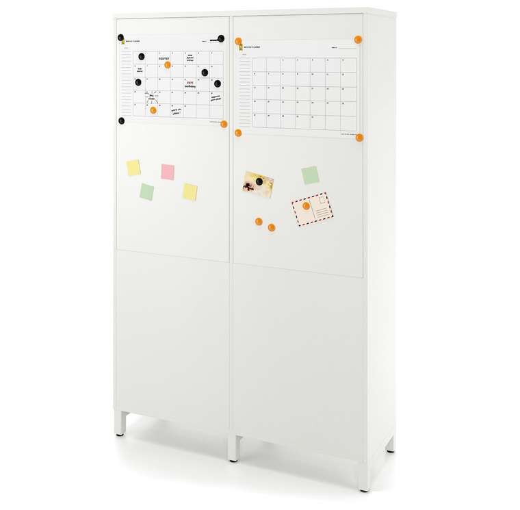 Шкаф Локер белого цвета