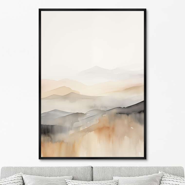 Репродукция картины Landscape collection, Above, 2024г.