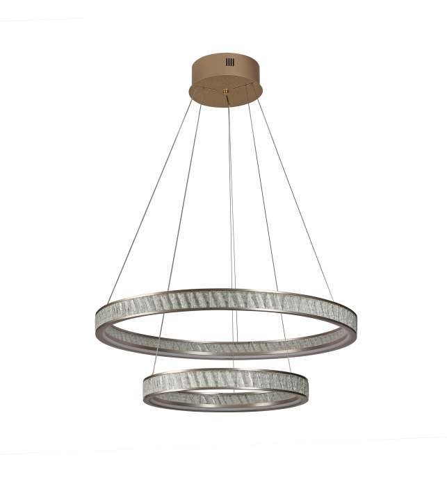 Подвесной светильник Willem MR2541-2PL (стекло, цвет коричневый)