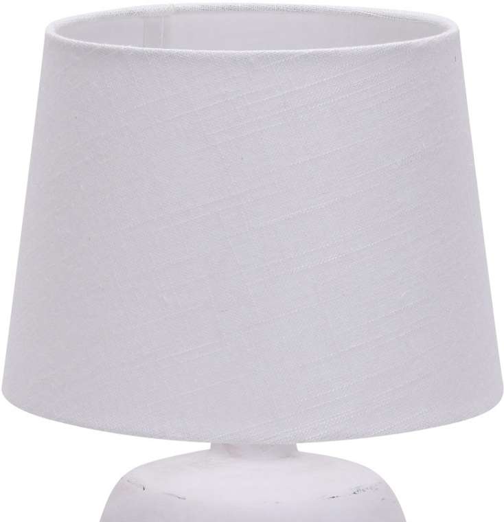 Настольная лампа Escada Eyrena 10173/L White 1x40Вт E14, керамика/ткань, белый