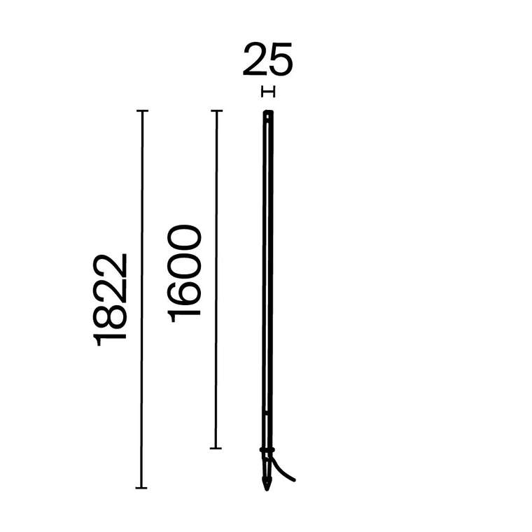 Ландшафтный светильник Outdoor O440FL-L24GF3K Pole Outdoor