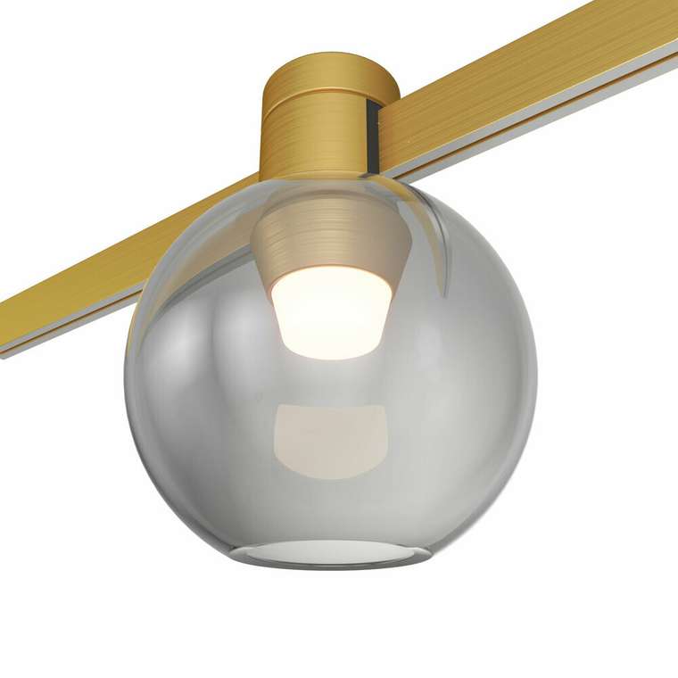 Магнитный трековый светильник FARM Золотистый LED 1*3W 3000K 89Lm Ra90 120 IP20 D85xH115 24V FARM