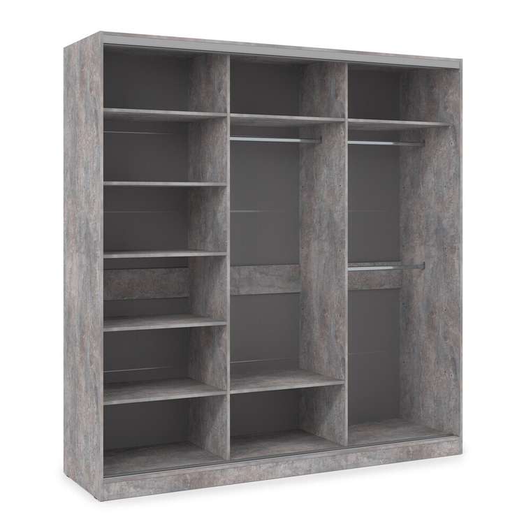 Шкаф-купе Comfort 24.3 серого цвета