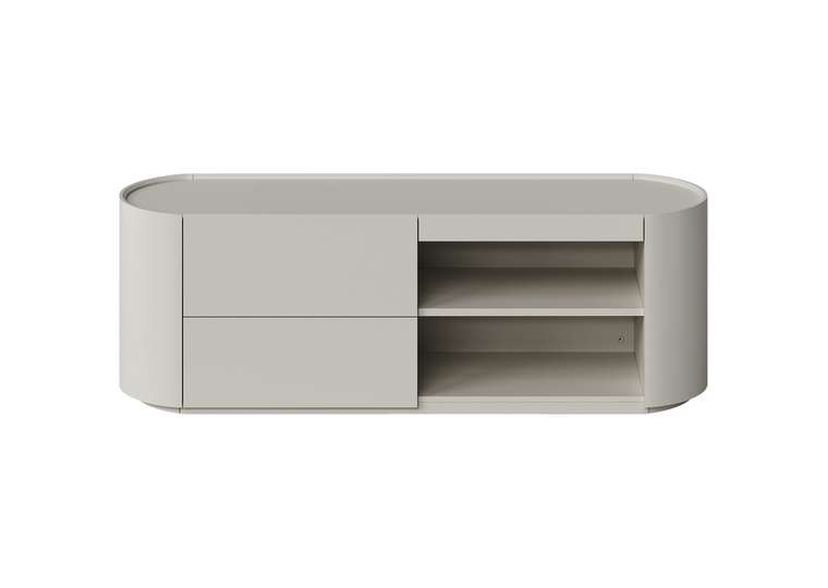 Тумба под ТВ Lagom 2 серо-бежевого цвета