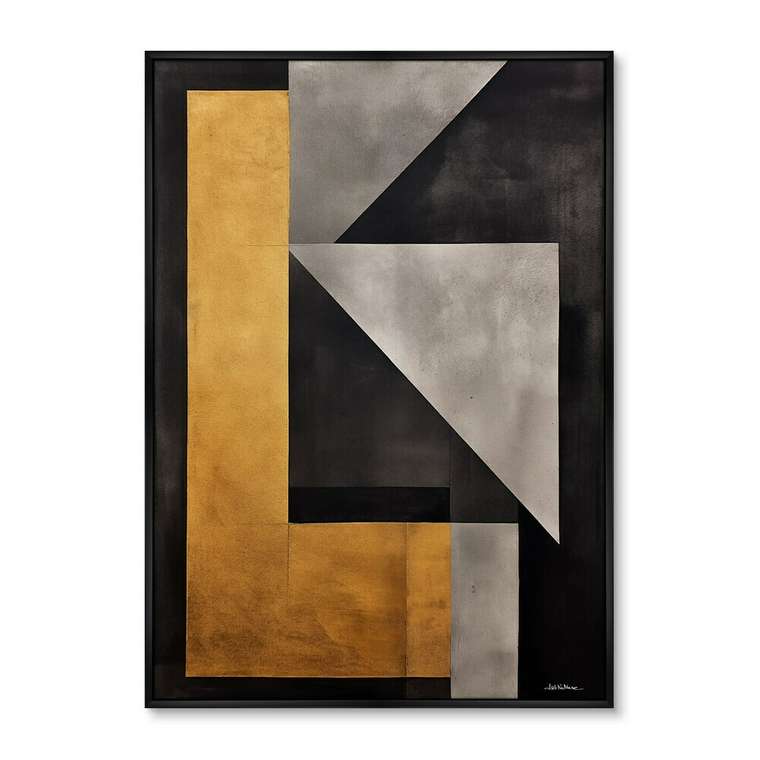 Репродукция картины Sharp corners, No 1, 2024г.