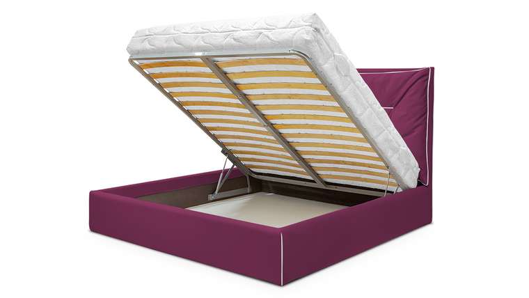 Кровать Миранда 180х200 фиолетового цвета
