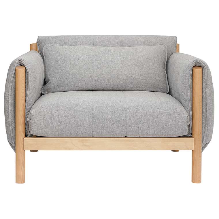 Лаунж-кресло Noak серого цвета