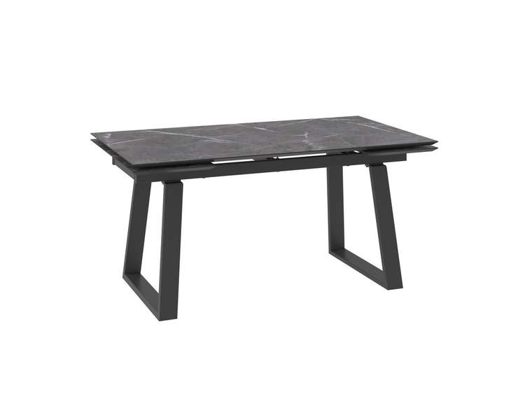 Раздвижной обеденный стол Барон серого цвета