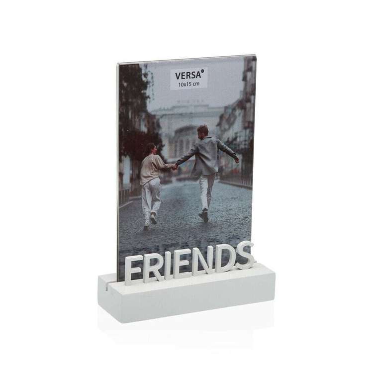 Фоторамка Versa Friends Деревянный MDF 4 x 16,5 x 11,5 cm