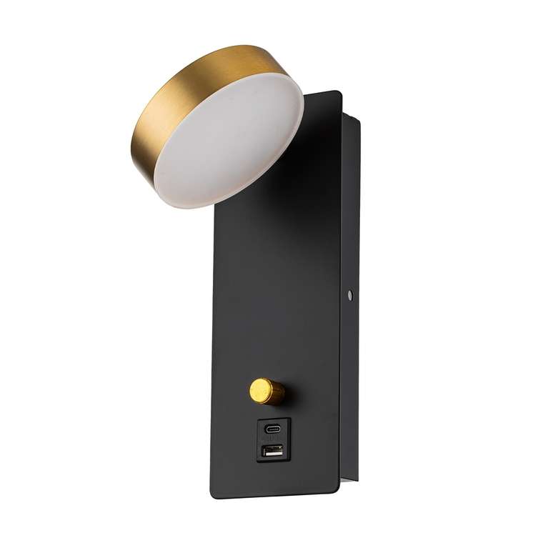 Настенный светильник (бра) Freya FR5346WL-L5BBZ Sol Modern