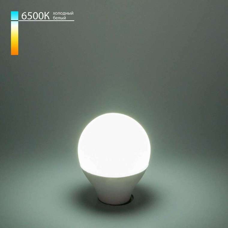 Светодиодная лампа G45 7W 6500K E14 Mini Classic  LED 7W 6500K E14 матовое стекло (BLE1407) грушевидной формы