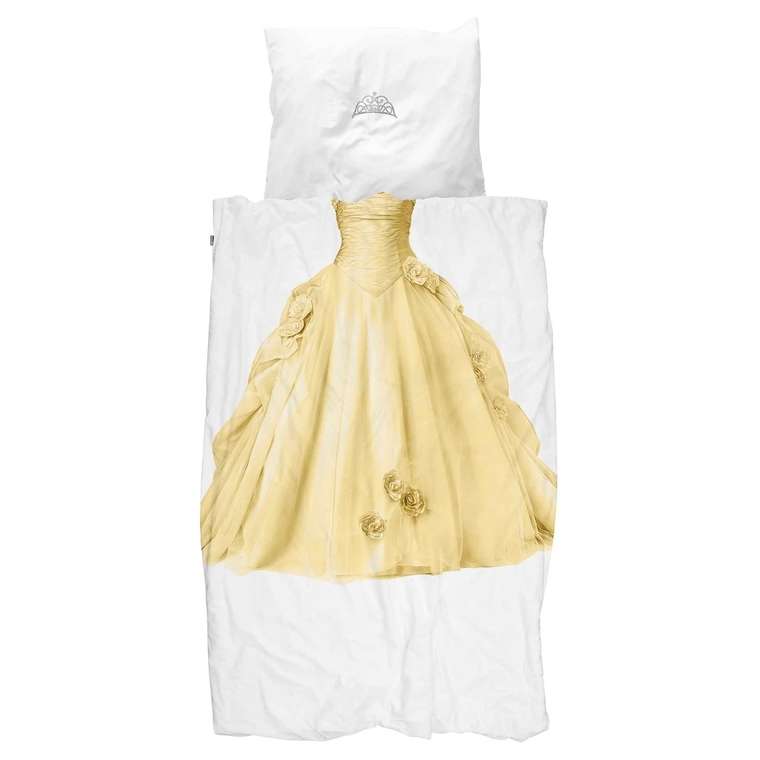 Комплект постельного белья Принцесса желтый 150х200