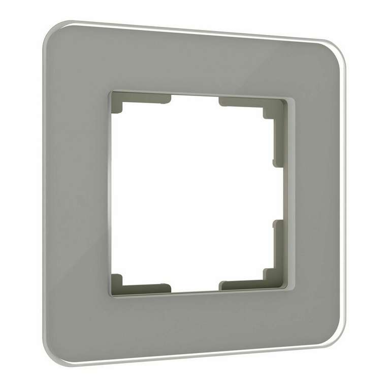 Рамка из стекла на 1 пост Elite дымчатый W0012417
