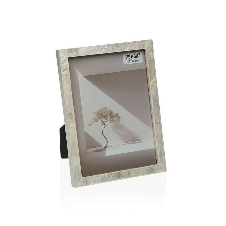 Фоторамка Белый Деревянный MDF 1,6 x 19,5 x 14,5 cm