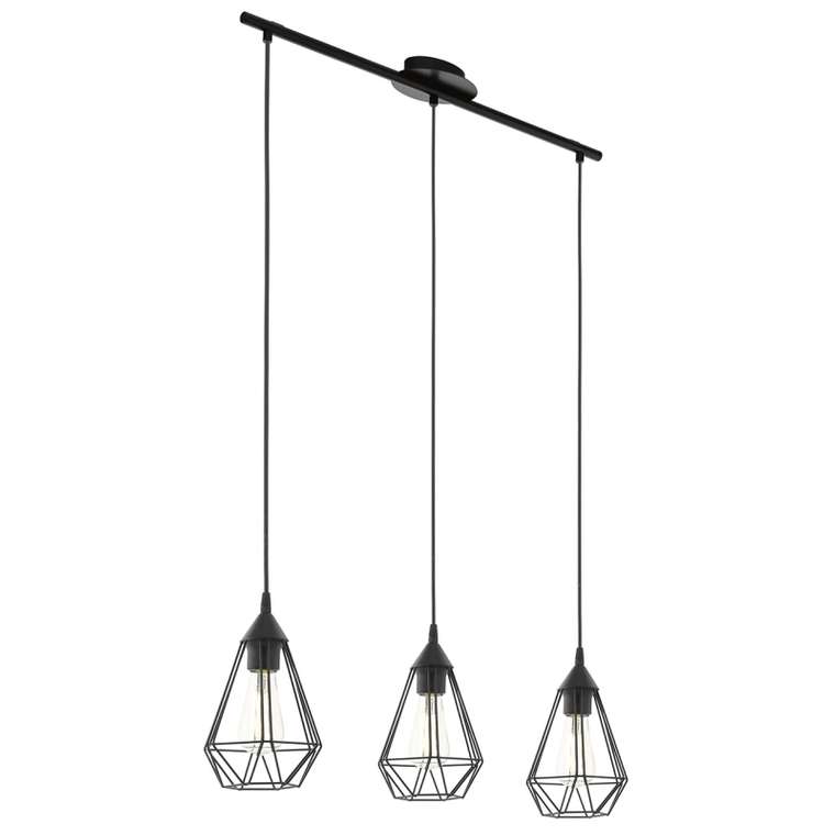 Подвесной светильник Tarbes 94189 (металл, цвет черный)