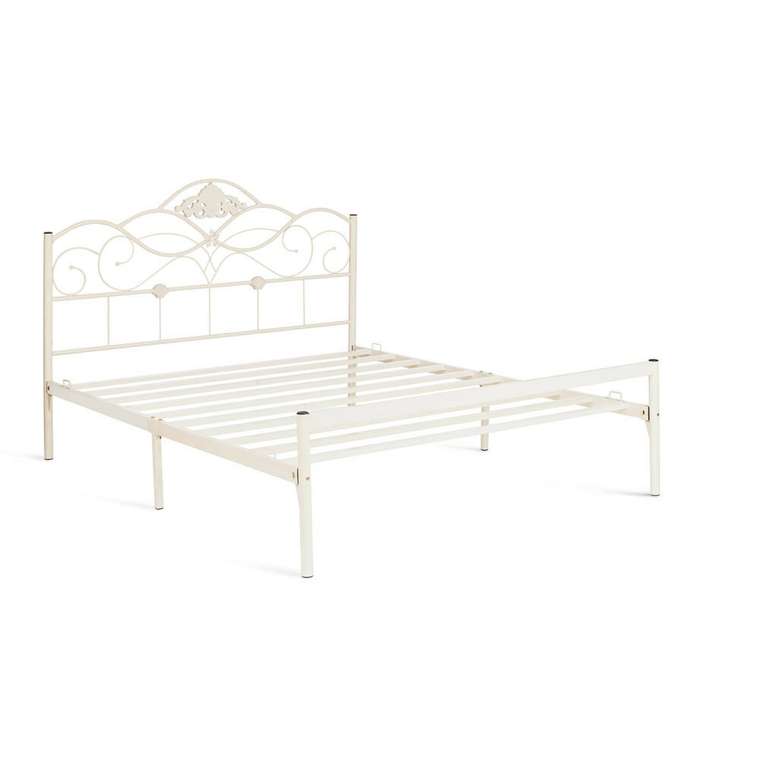 Кровать Federica 160х200 белого цвета