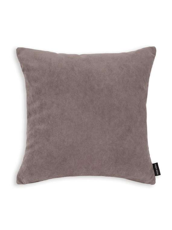 Декоративная подушка Ultra Stone 45х45 темно-коричневого цвета 