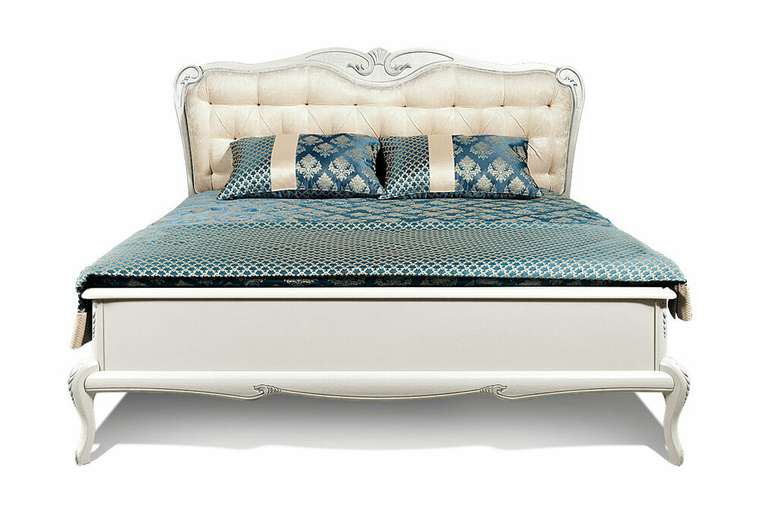 Кровать Fleuron 160х200 белого цвета