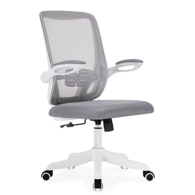 Офисное кресло Salem серо-белого цвета