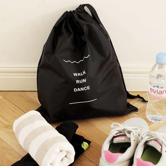 Чехол-сумка для одежды 'Walk. Run. Dance'