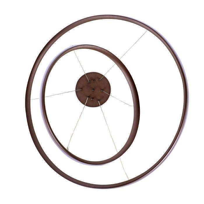 Подвесной светодиодный светильник Metallic коричневого цвета