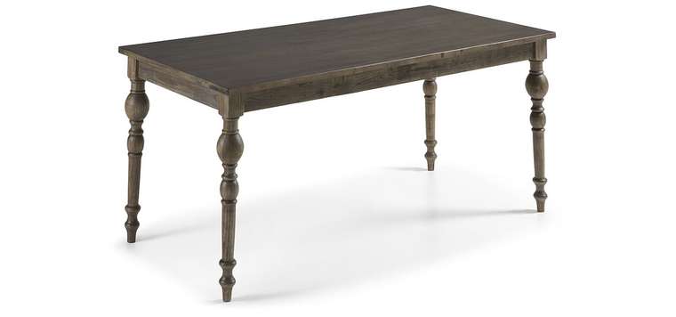 Обеденный стол Julia Grup Elya с точёными ножками из ценной древесины вяза
