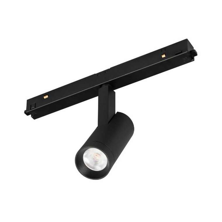 Трековый магнитный светильник Arlight MAG-ORIENT-SPOT-R35-6W Day4000-MIX (BK, 24 deg, 48V, DALI) 041880