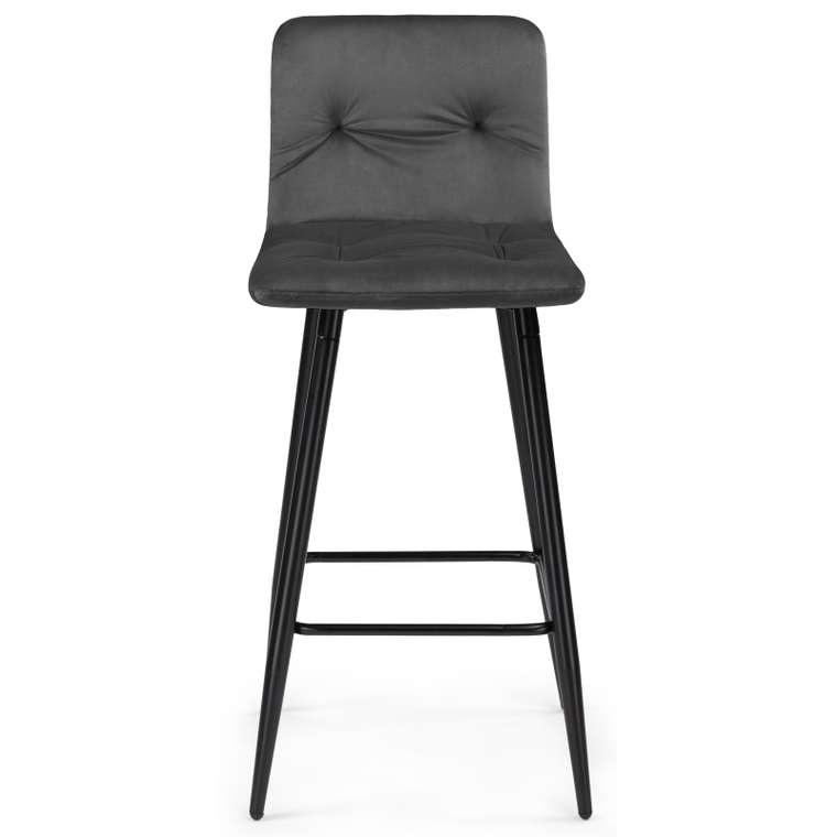 Барный стул Stich темно-серого цвета