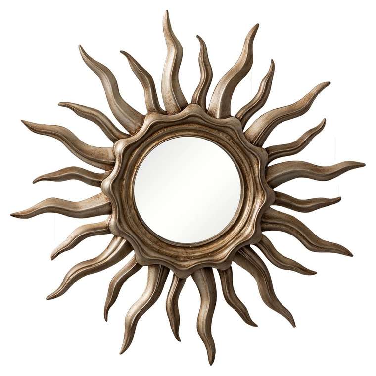 Зеркало настенное De Soleil в раме бронзового цвета