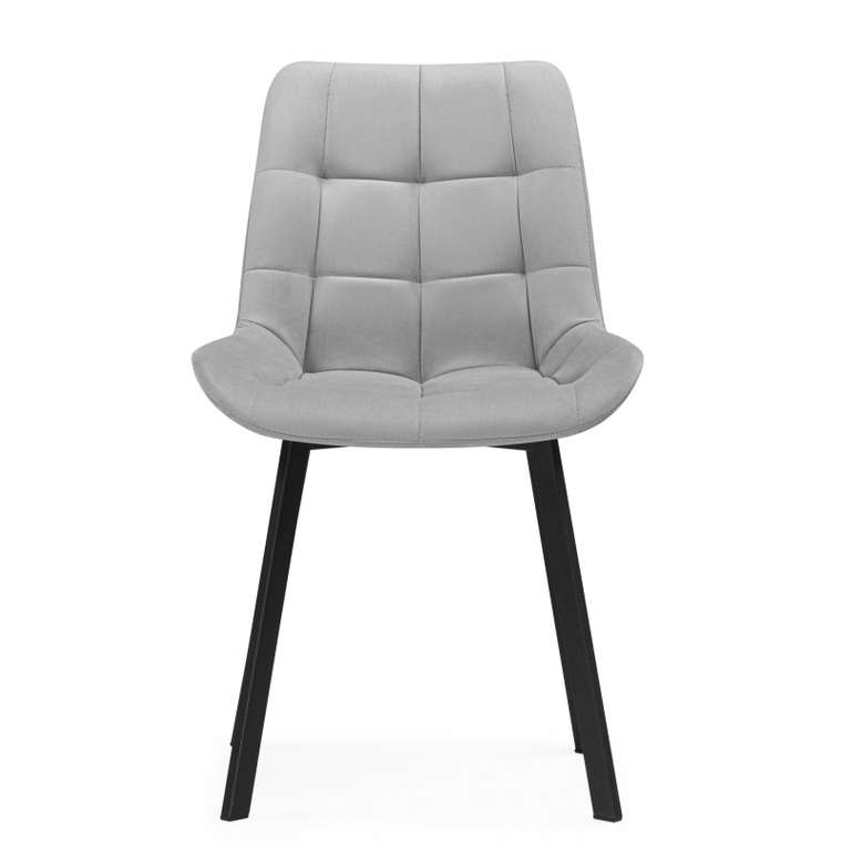 Обеденный стул Челси П светло-серого цвета